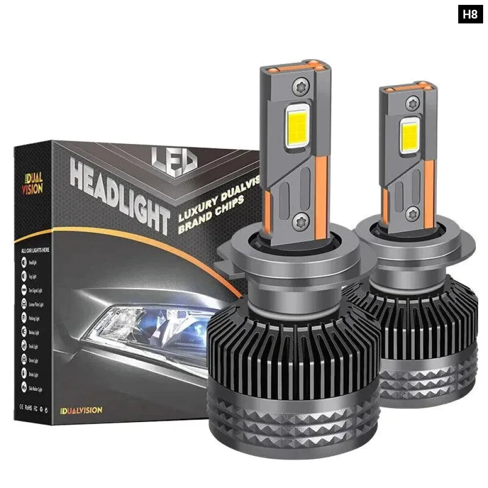 100000lm H7 Led Car Headlights 160w 6000k Plug n Play Bulbs