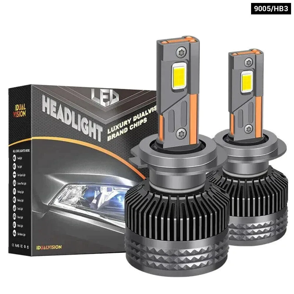100000lm H7 Led Car Headlights 160w 6000k Plug n Play Bulbs