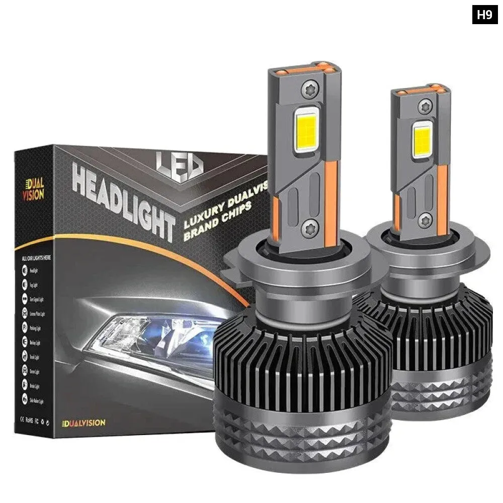 100000lm H7 Led Car Headlights 160w 6000k Plug n Play Bulbs
