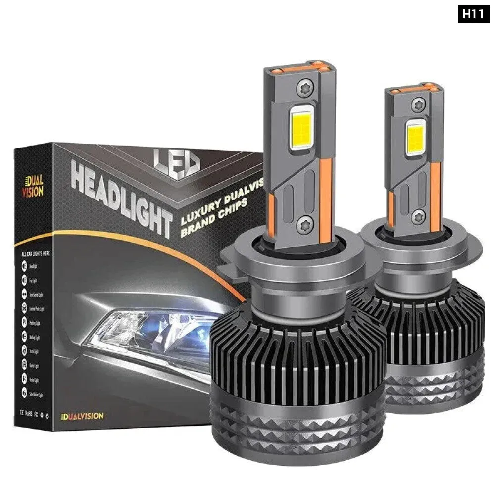 100000lm H7 Led Car Headlights 160w 6000k Plug n Play Bulbs