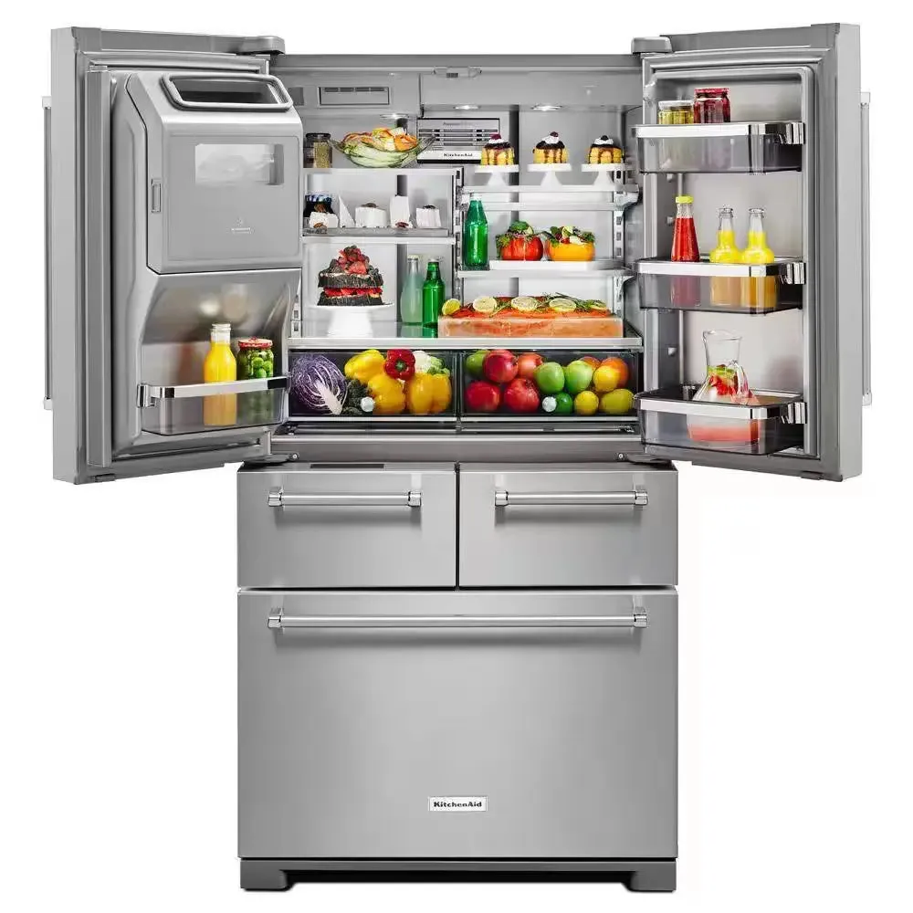 25.8 Cu. Ft. French Door Refrigerator in Stainless Steel with Platinum Interior