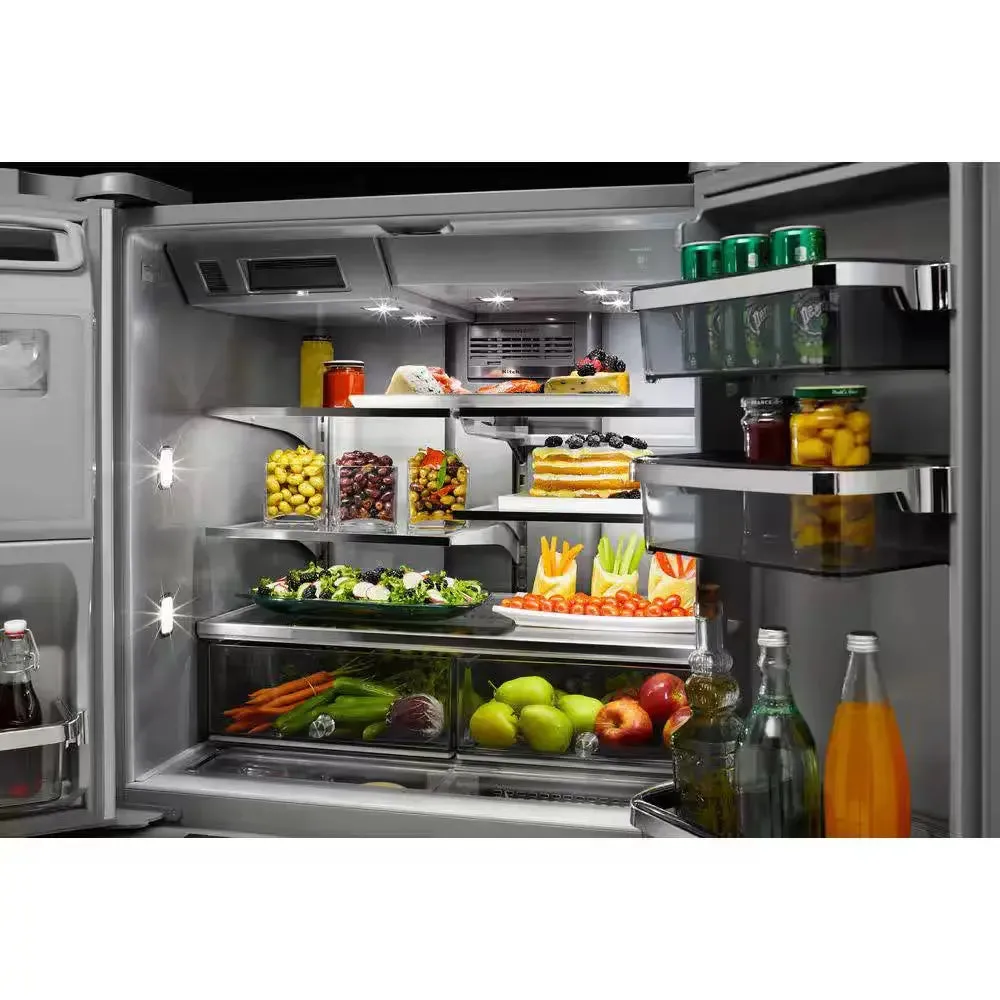 25.8 Cu. Ft. French Door Refrigerator in Stainless Steel with Platinum Interior