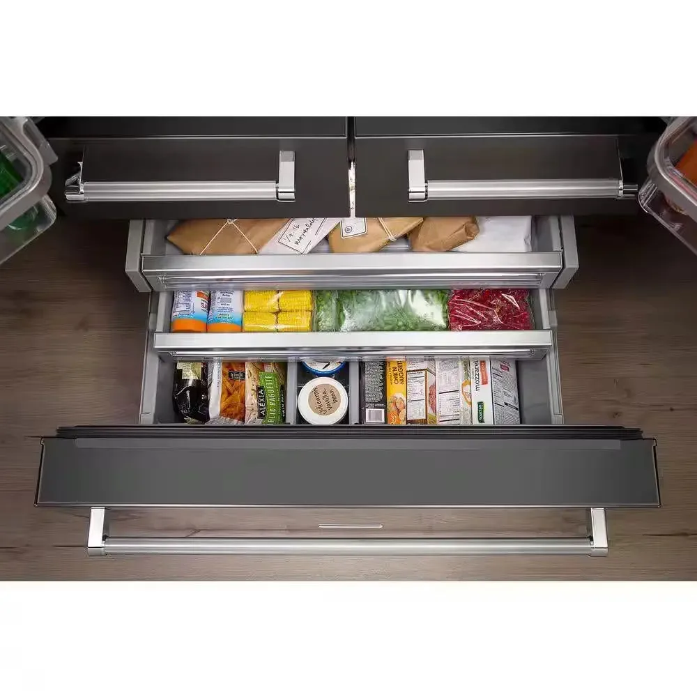 25.8 Cu. Ft. French Door Refrigerator in Stainless Steel with Platinum Interior