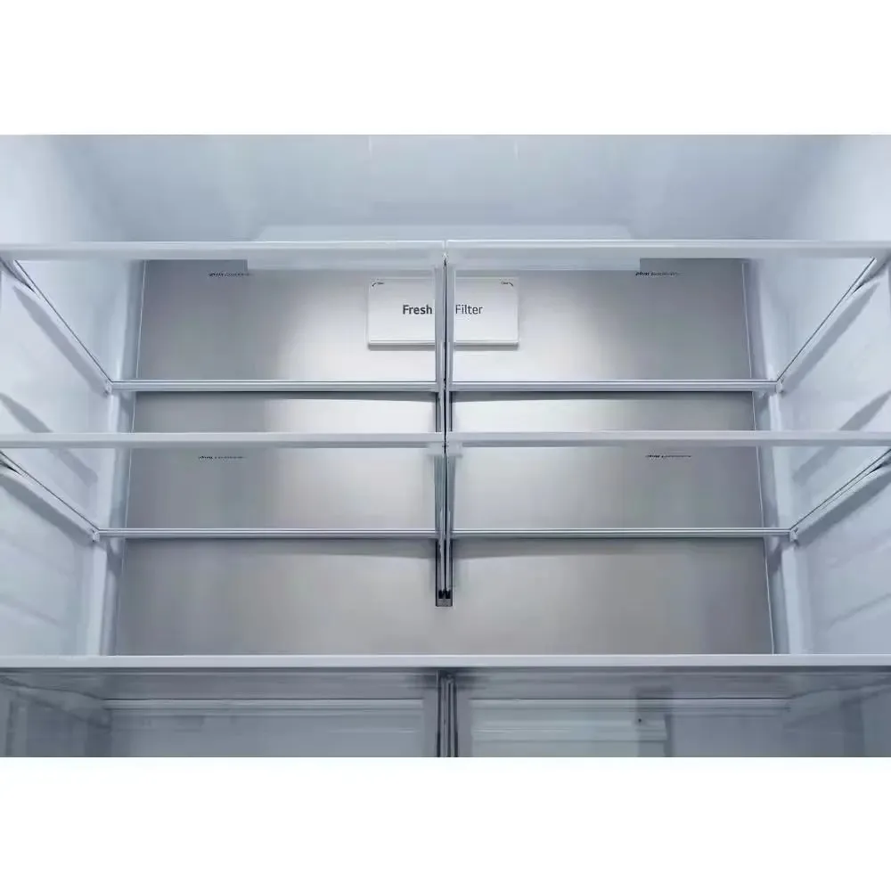 26 Cu. Ft. Smart Instaview Counter Depth MAX French Door Refrigerator in Printproof Stainless Steel