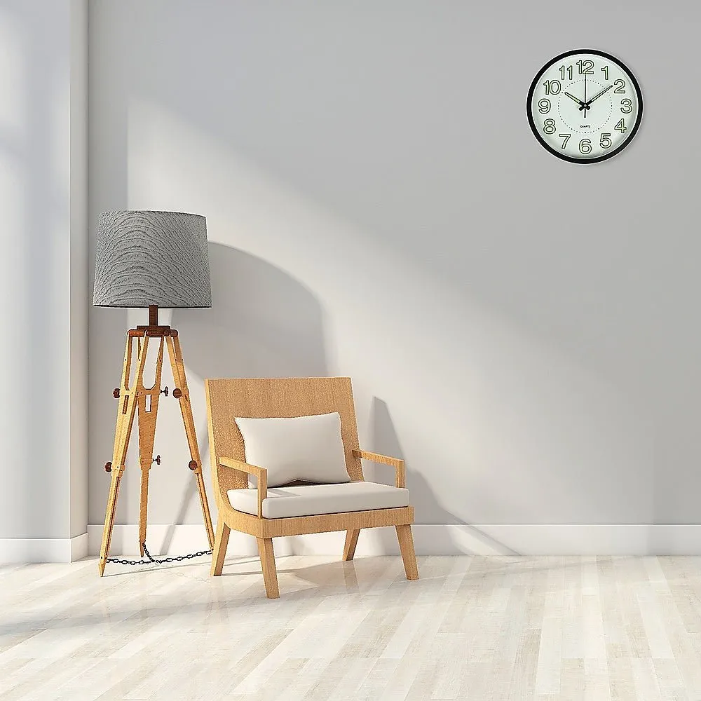 305mm Wall Clock - Glow In The Dark