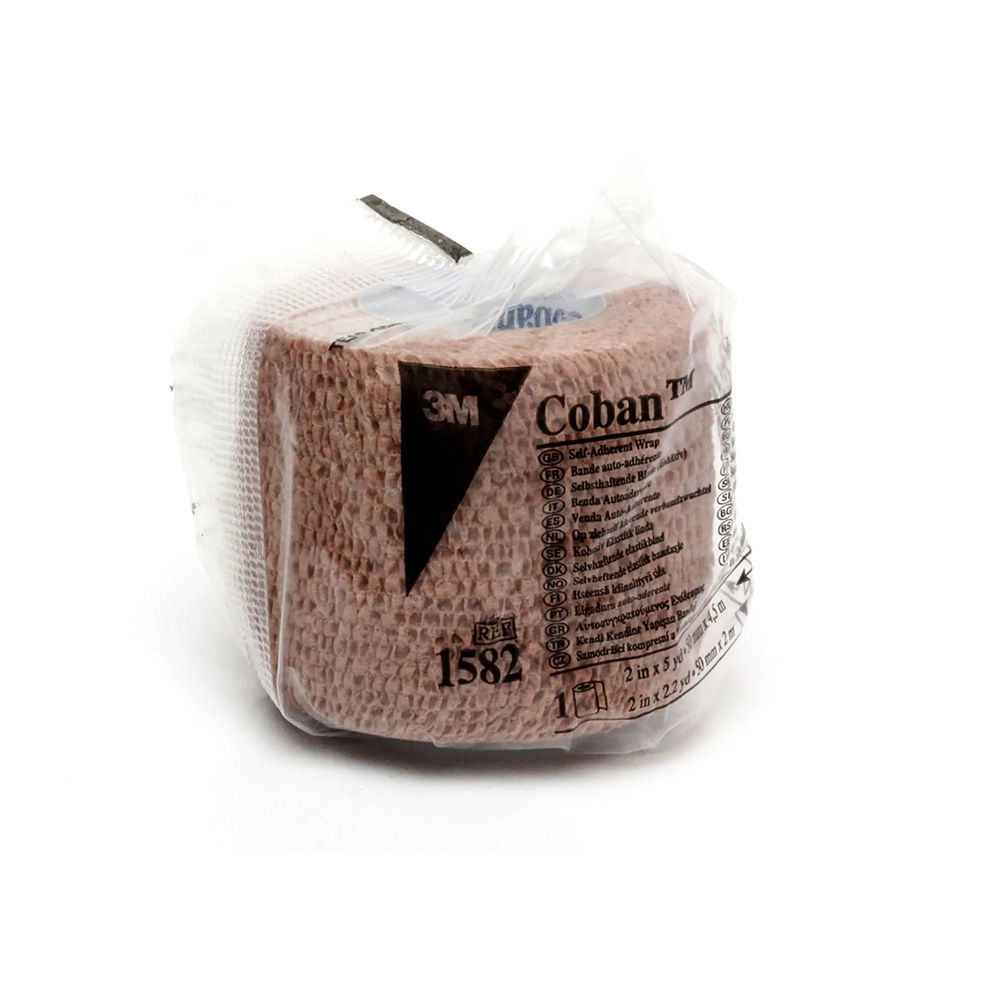 3M™ Coban™ Self-adherent Closure Cohesive Bandage, 2 Inch x 5 Yard, 1 Roll