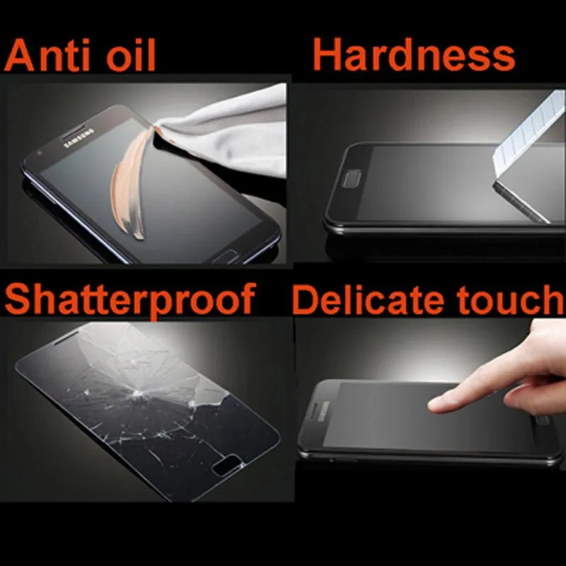 9H  Tempered Glass Film For Microsoft Surface 2 - 0.4Mm 2.5D Hardness Explosion-Proof