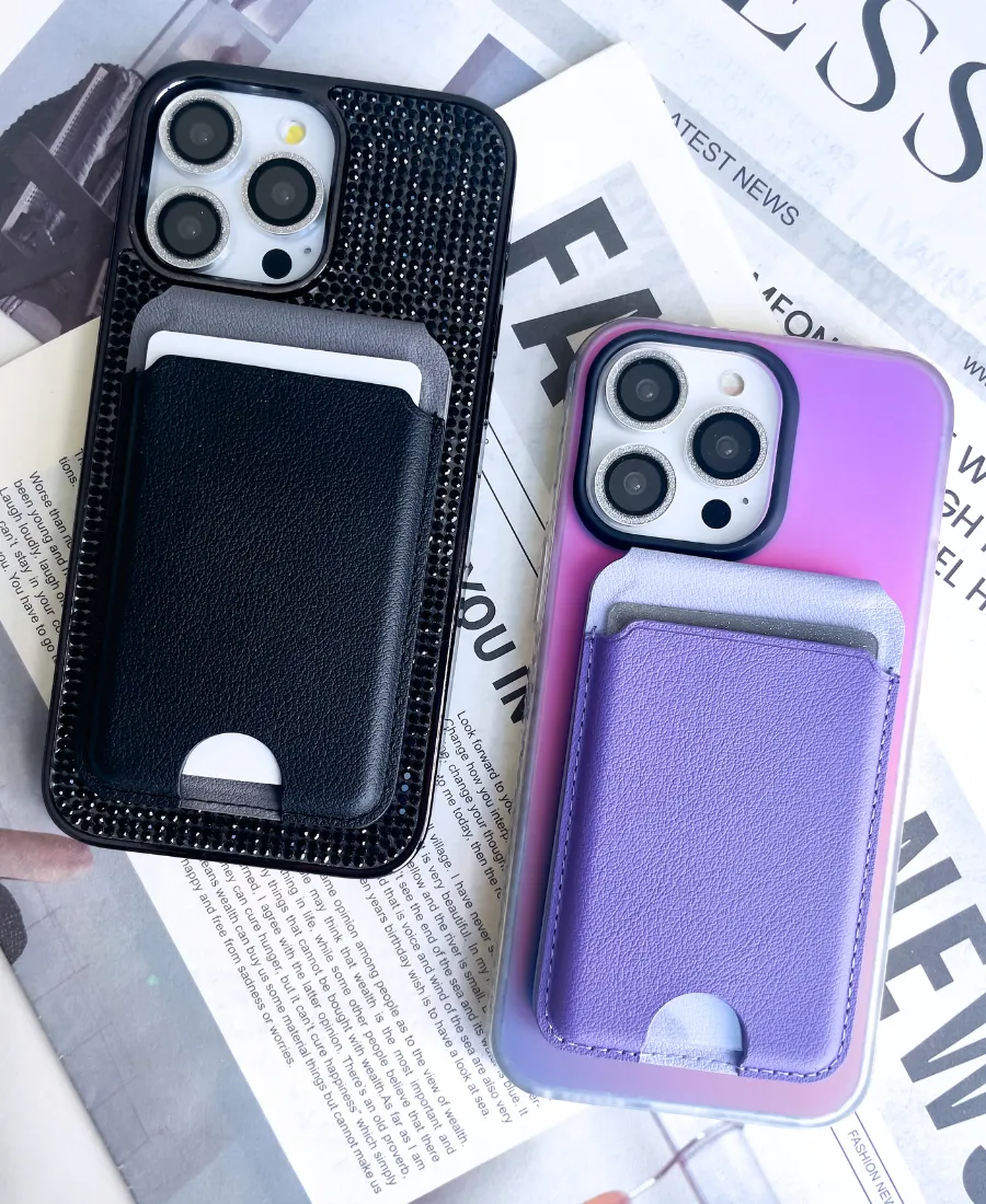 Black MagSafe Wallet Stand