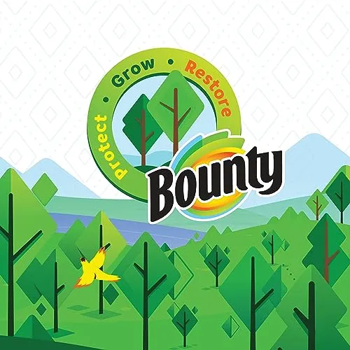 Bounty Select-A-Size Paper Towels, White, 8 Double Plus Rolls = 20 Regular Rolls