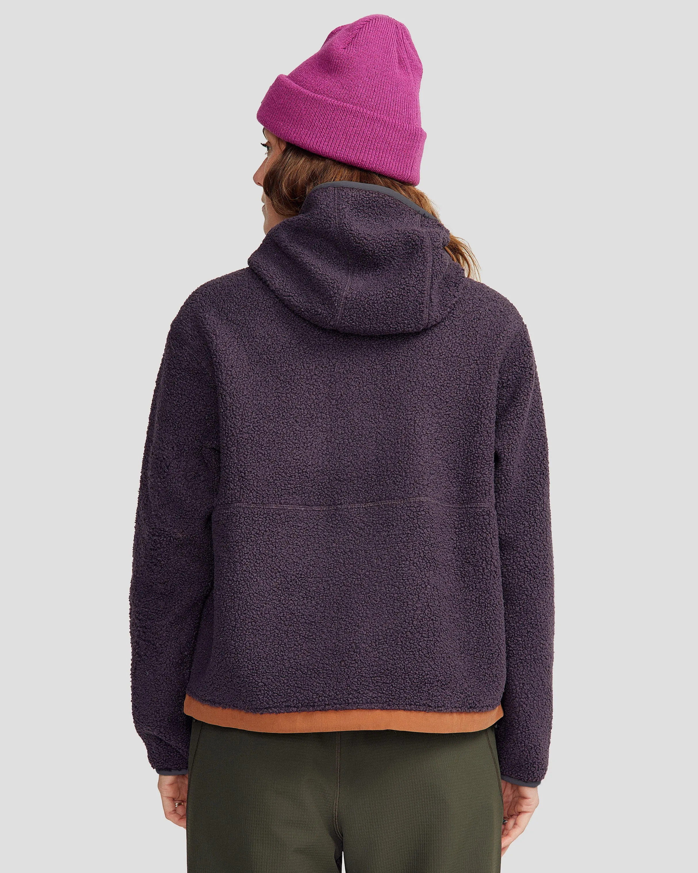 Co-Z High Pile Women's Hooded Pullover v2 - Orbit/Woodsy