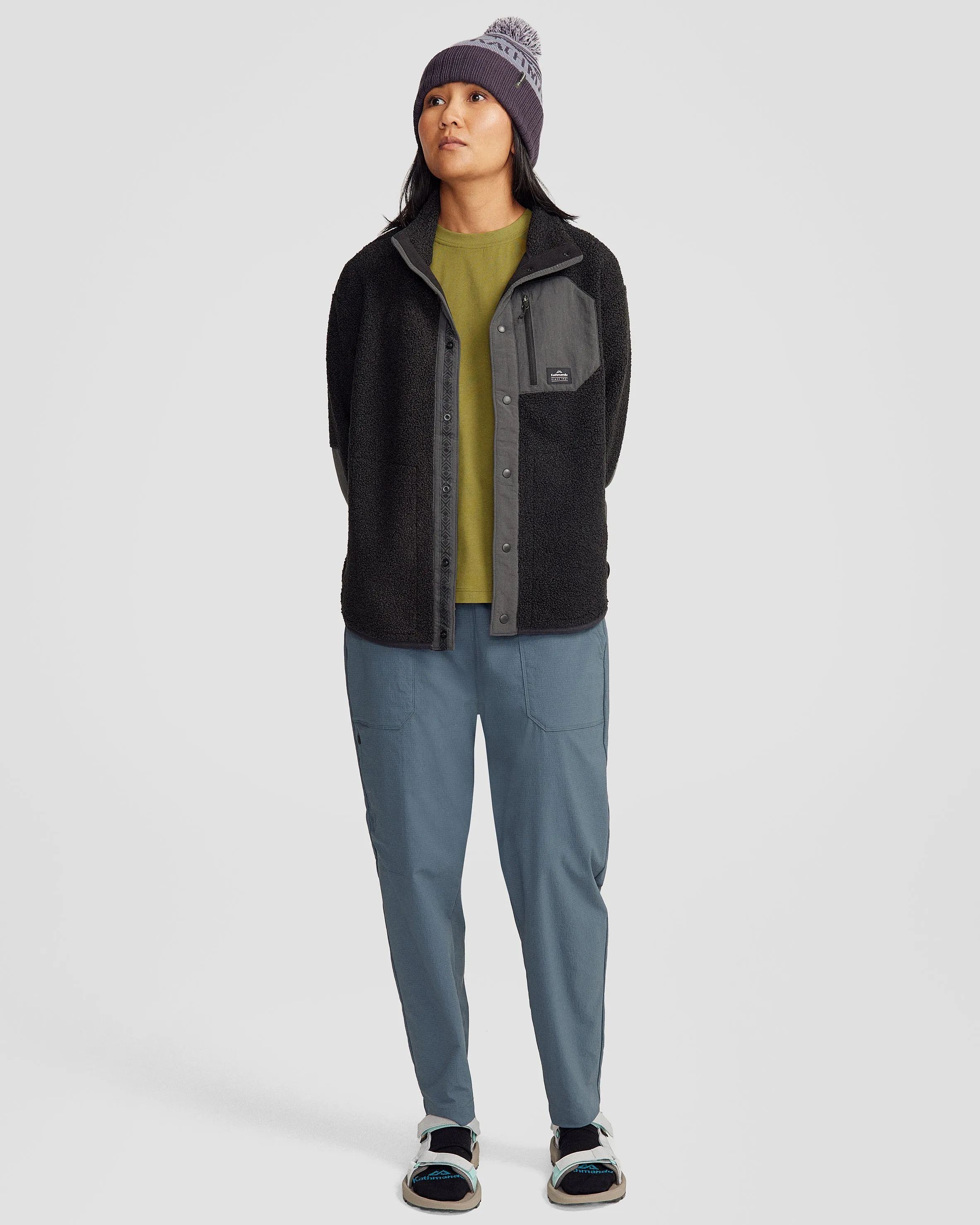 Co-Z High Pile Women's Jacket v3 - Black Stingray