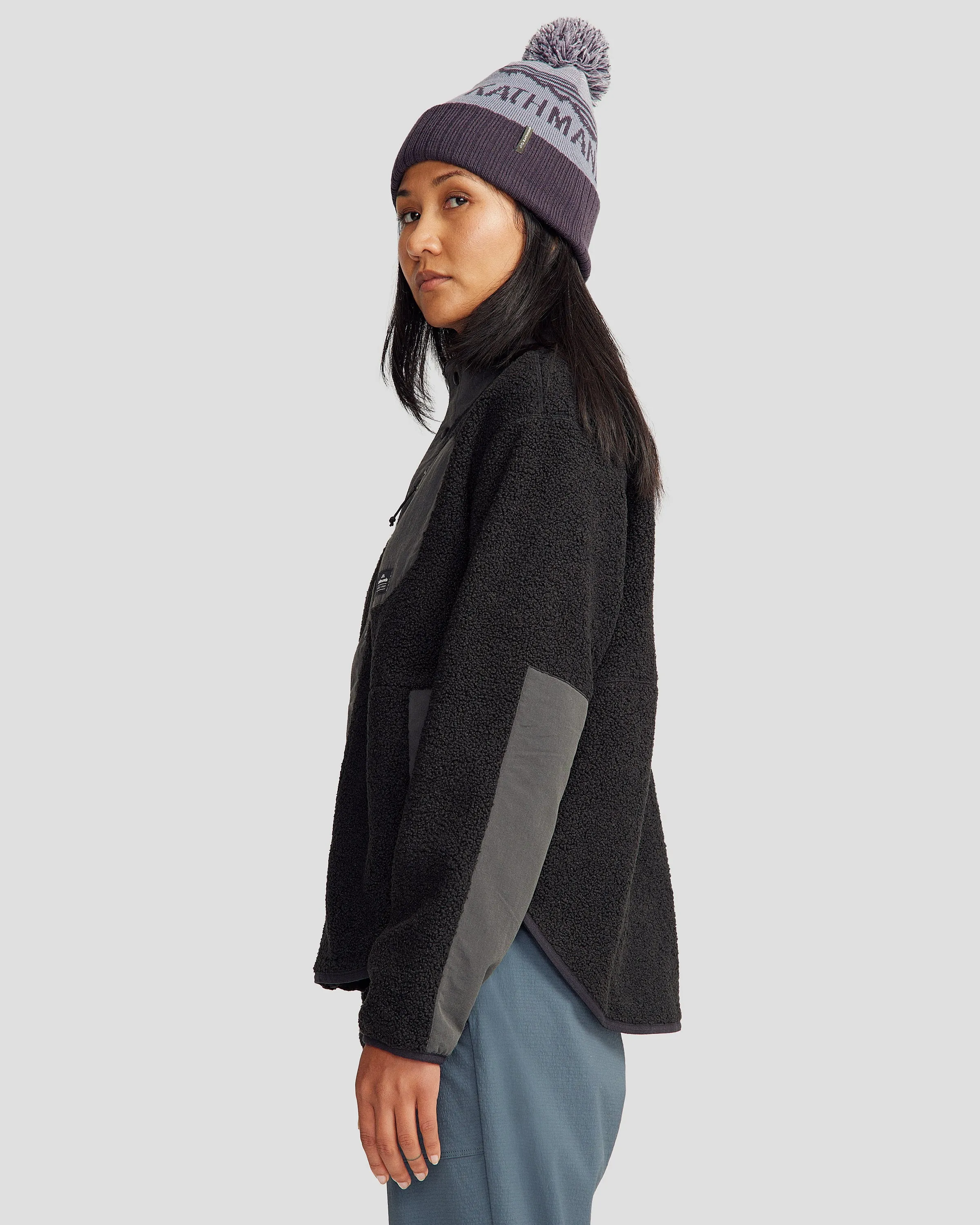 Co-Z High Pile Women's Jacket v3 - Black Stingray