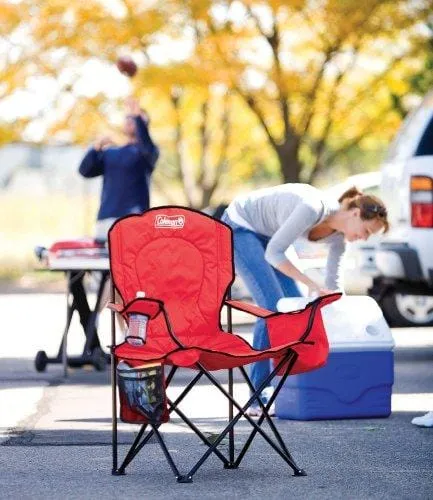 Coleman Portable Quad Camping Chair with Cooler
