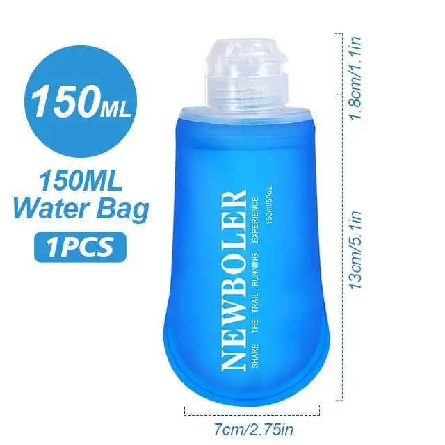 Compact Collapsible Silicone Water Bottle for Adventures
