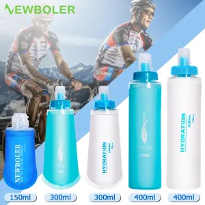 Compact Collapsible Silicone Water Bottle for Adventures