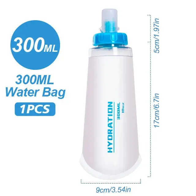 Compact Collapsible Silicone Water Bottle for Adventures
