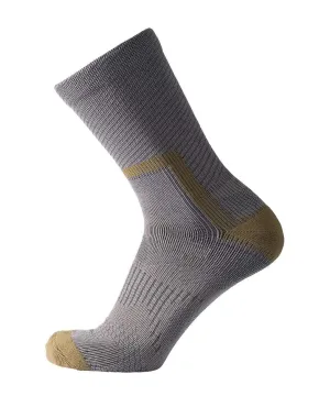 Crosspoint Ultra-Light Waterproof Crew Socks Grey/Fatigue by Showers Pass