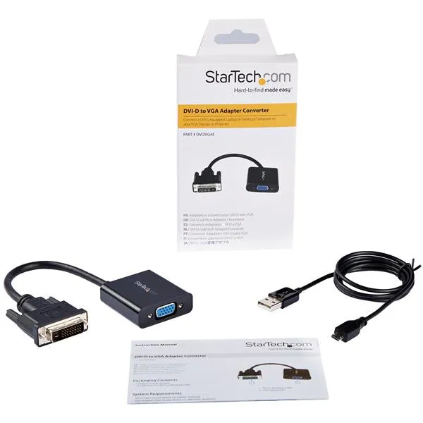 Dvi To Vga Adapter Dongle Dvi