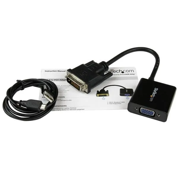 Dvi To Vga Adapter Dongle Dvi