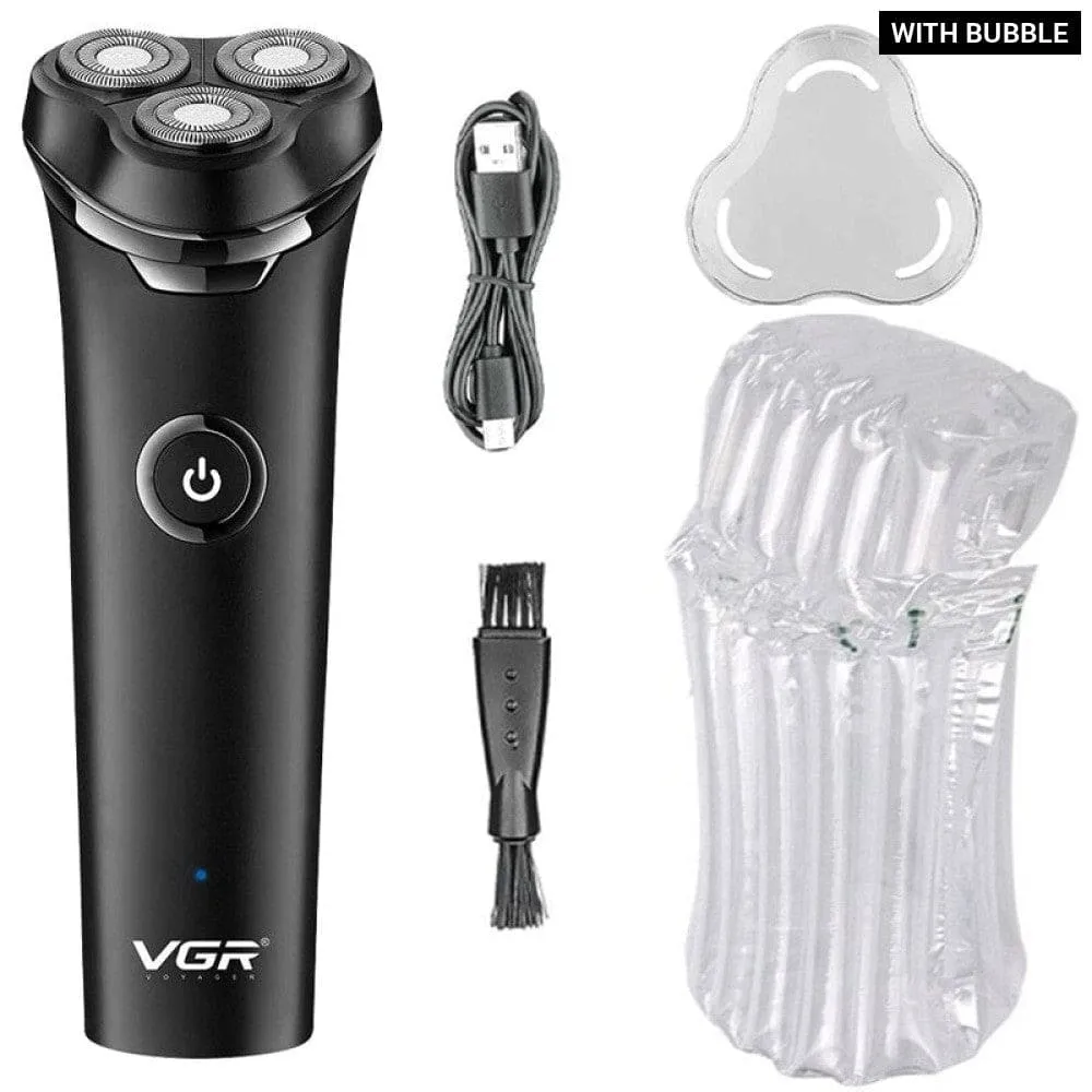 Electric Rechargeable Wet Dry Shaving Machine for Men