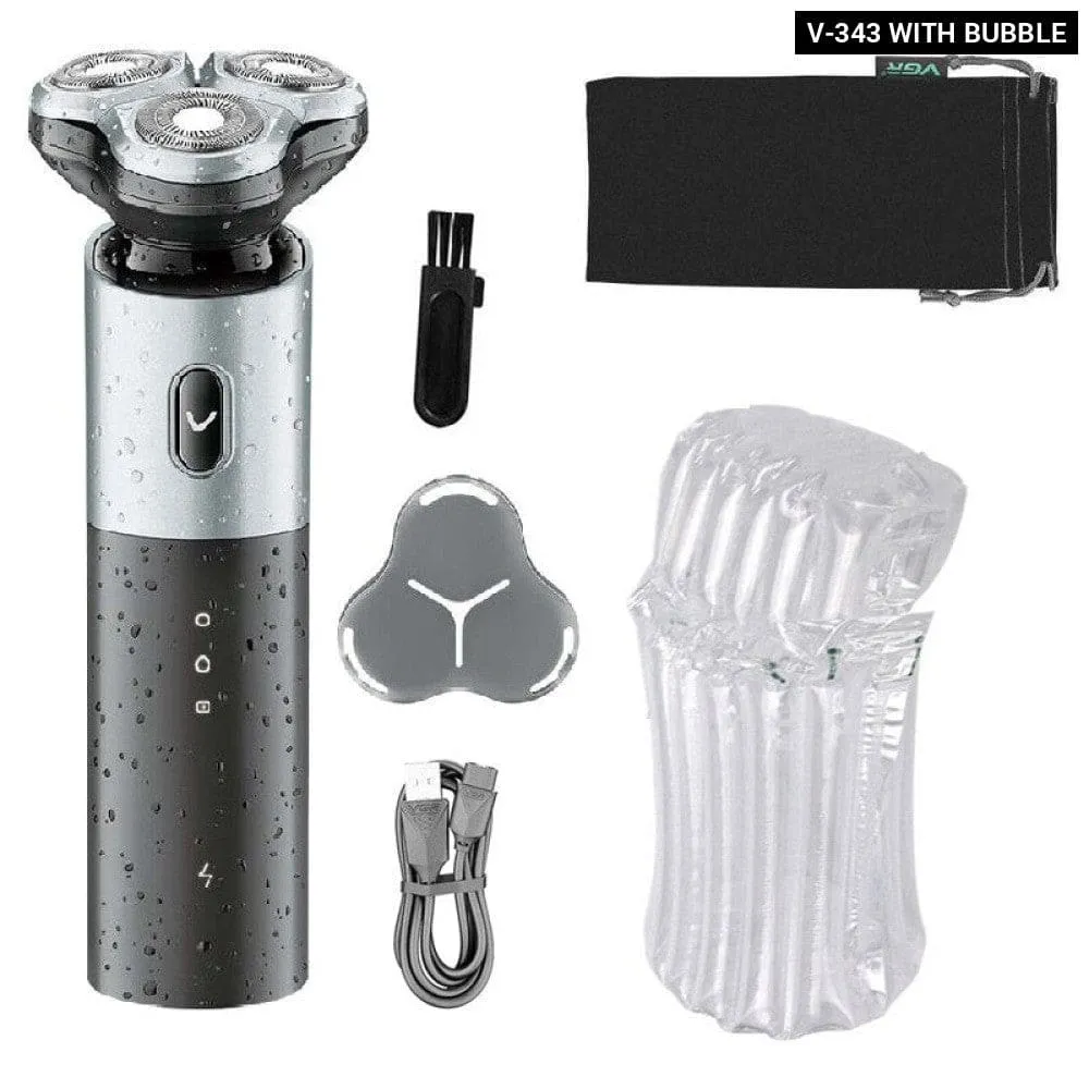 Electric Rechargeable Wet Dry Washable Shaving Machine for Men