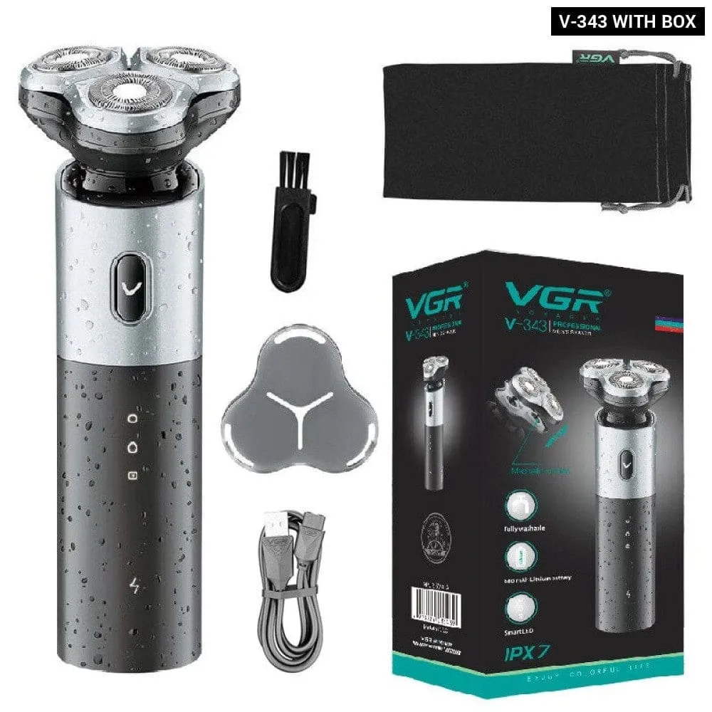 Electric Rechargeable Wet Dry Washable Shaving Machine for Men