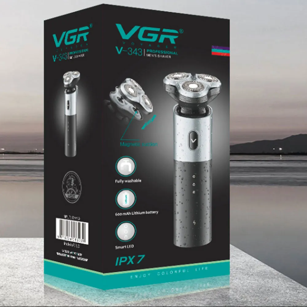 Electric Rechargeable Wet Dry Washable Shaving Machine for Men