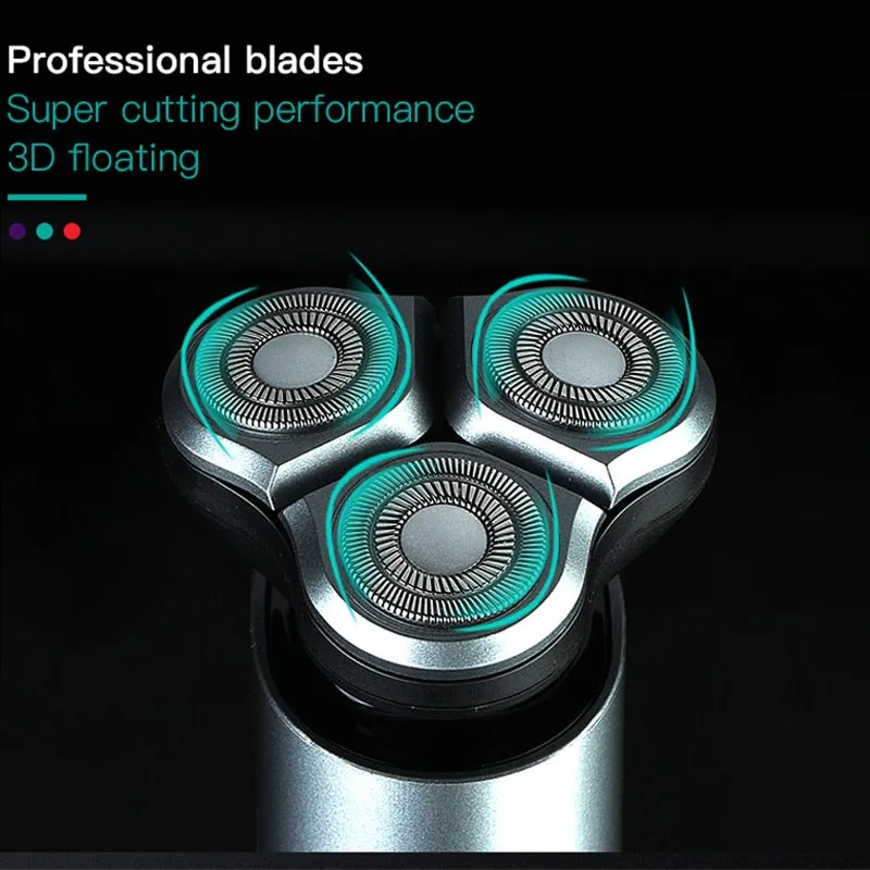 Electric Rechargeable Wet Dry Washable Shaving Machine for Men