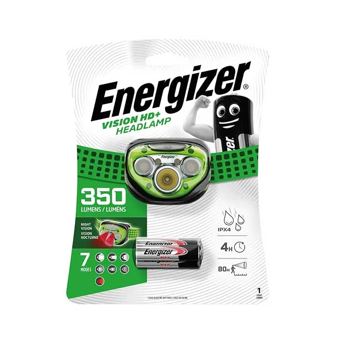 Energizer LED Vision HD  Headlight - 70 Metres