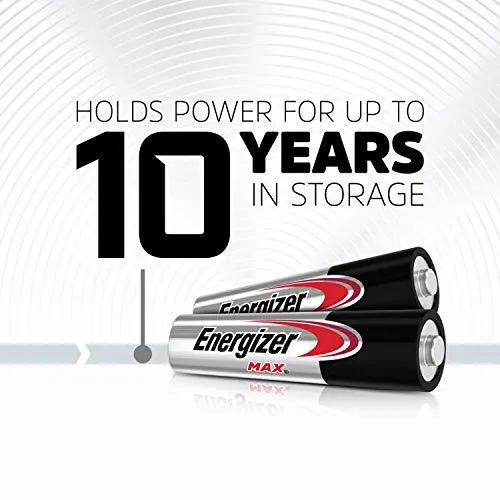 Energizer MAX AAA Alkaline Batteries 4 pack