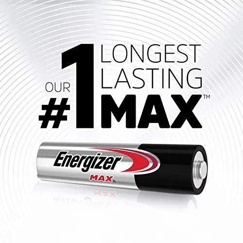 Energizer MAX AAA Alkaline Batteries 4 pack