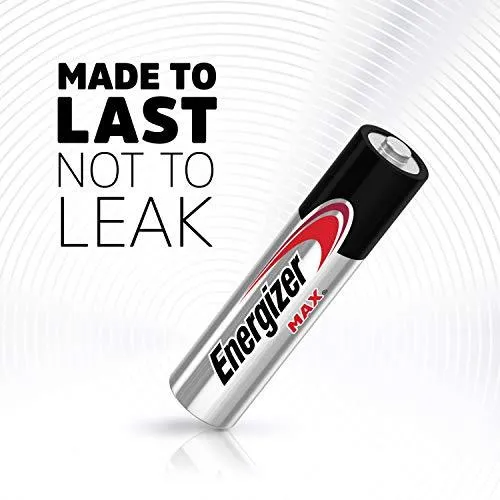 Energizer MAX AAA Alkaline Batteries 4 pack