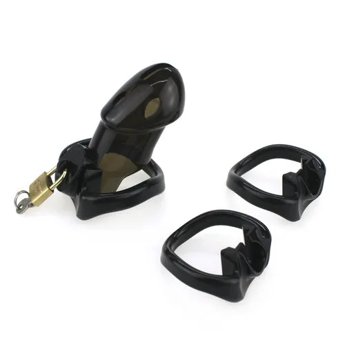 Everyday Sexy Locking Chastity Device - Black
