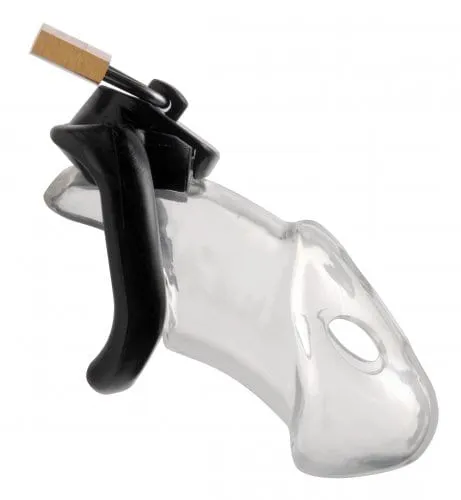 Everyday Sexy Locking Chastity Device - Clear