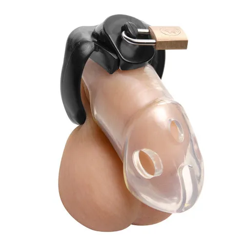 Everyday Sexy Locking Chastity Device - Clear