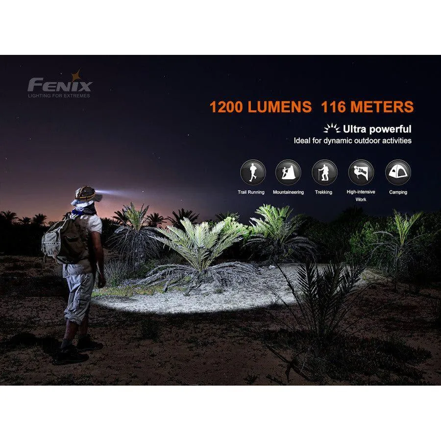 Fenix HM60R 1200 Lumens Rechargeable Headtorch