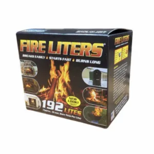 Fire Liters 10192 192 Pack Fireplace, Firewood, Charcoal BBQ Lighters - Quantity of 2
