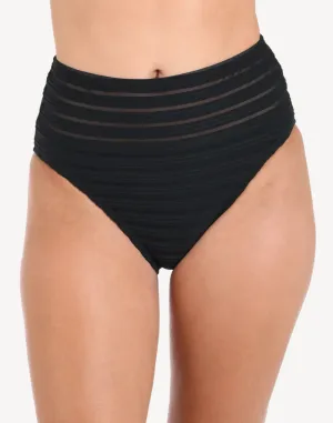 Fluid Lines High Waist Bikini Bottom