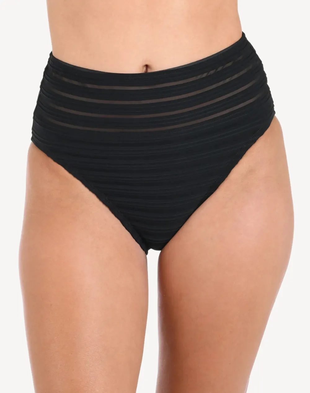 Fluid Lines High Waist Bikini Bottom