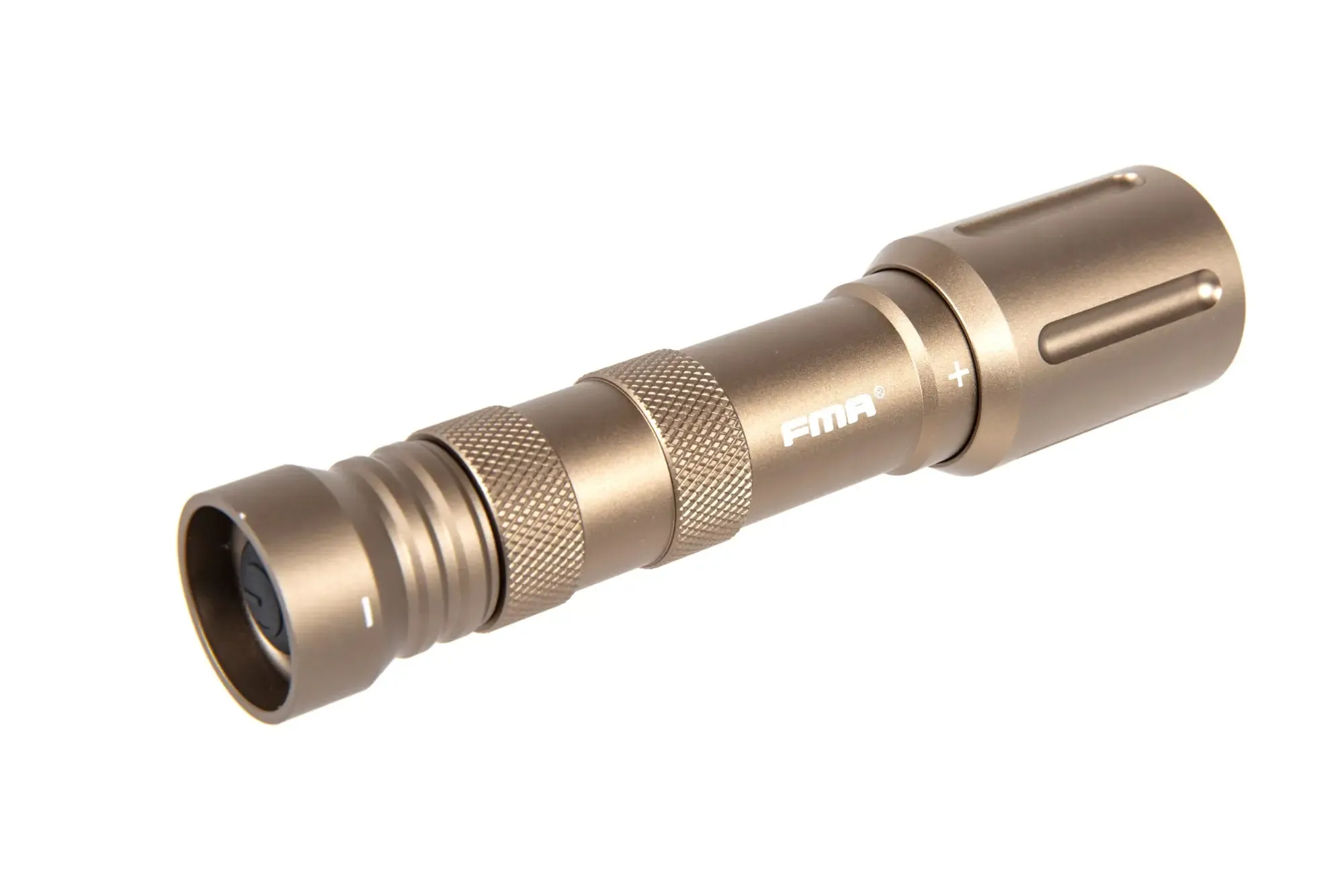 FMA TB1448 FDE Tactical Flashlight - Durable, High-Performance LED Torch for Outdoor and Emergency Use