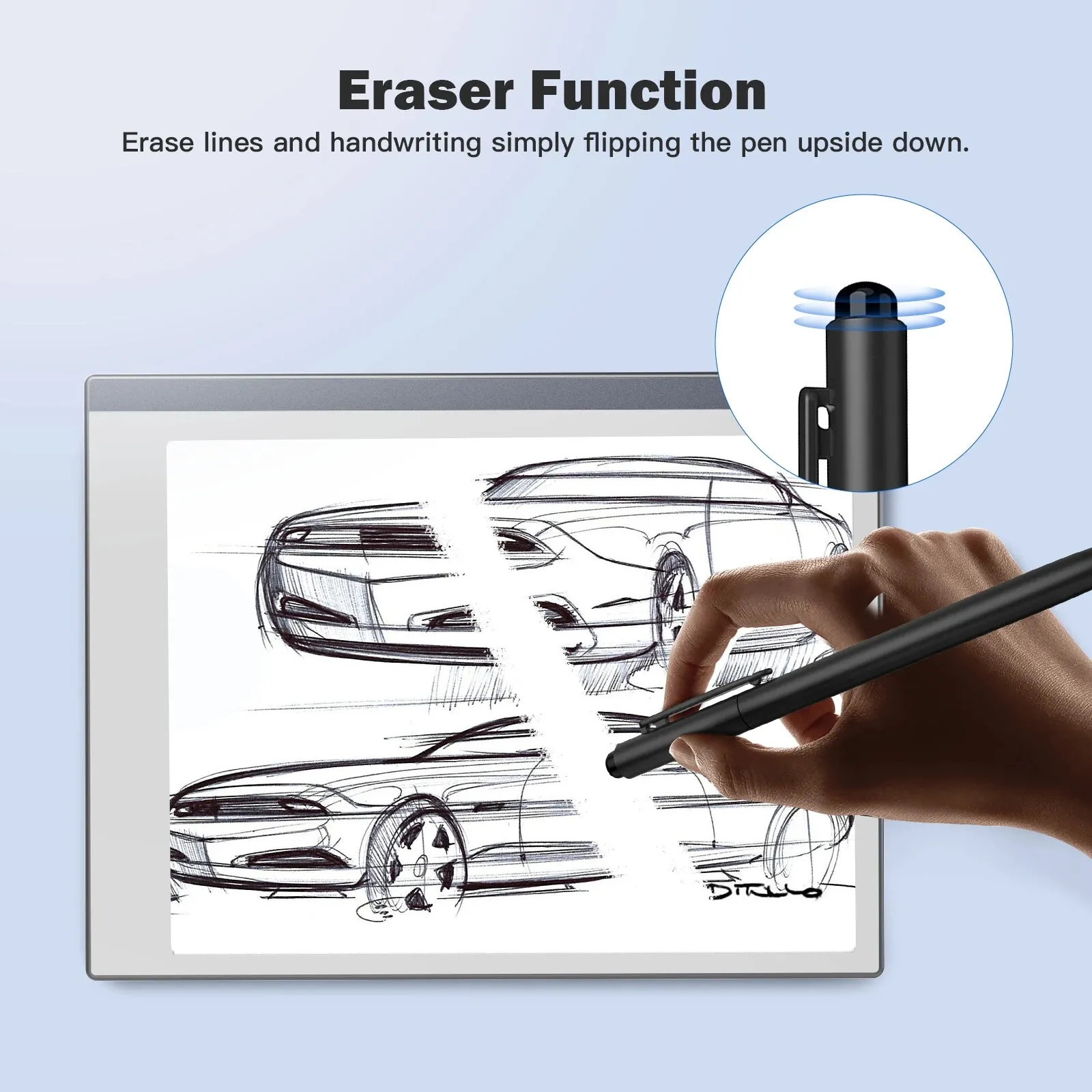 For Remarkable 2 / Samsung Galaxy / Kindle Scribe / Boox / Wacom Tablet Emr Stylus Pen With Eraser