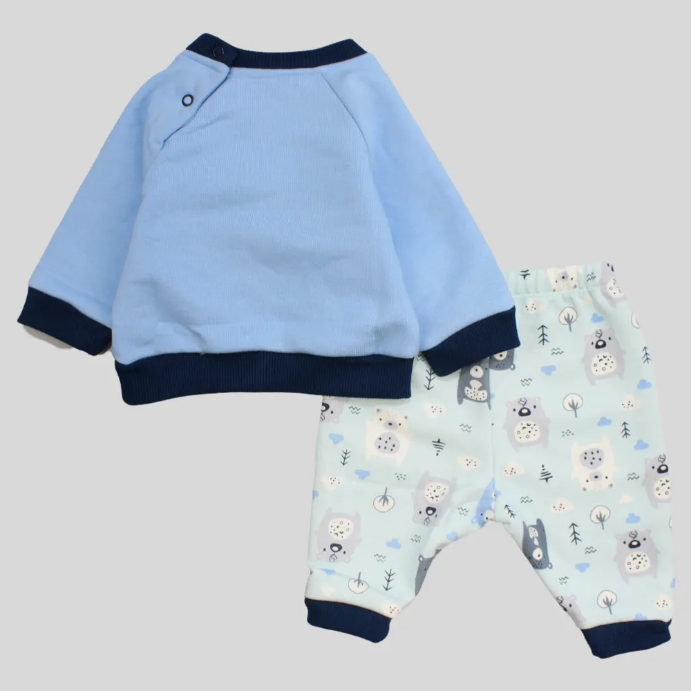 Friendly Bears Long-Sleeved Fleeced Pajama