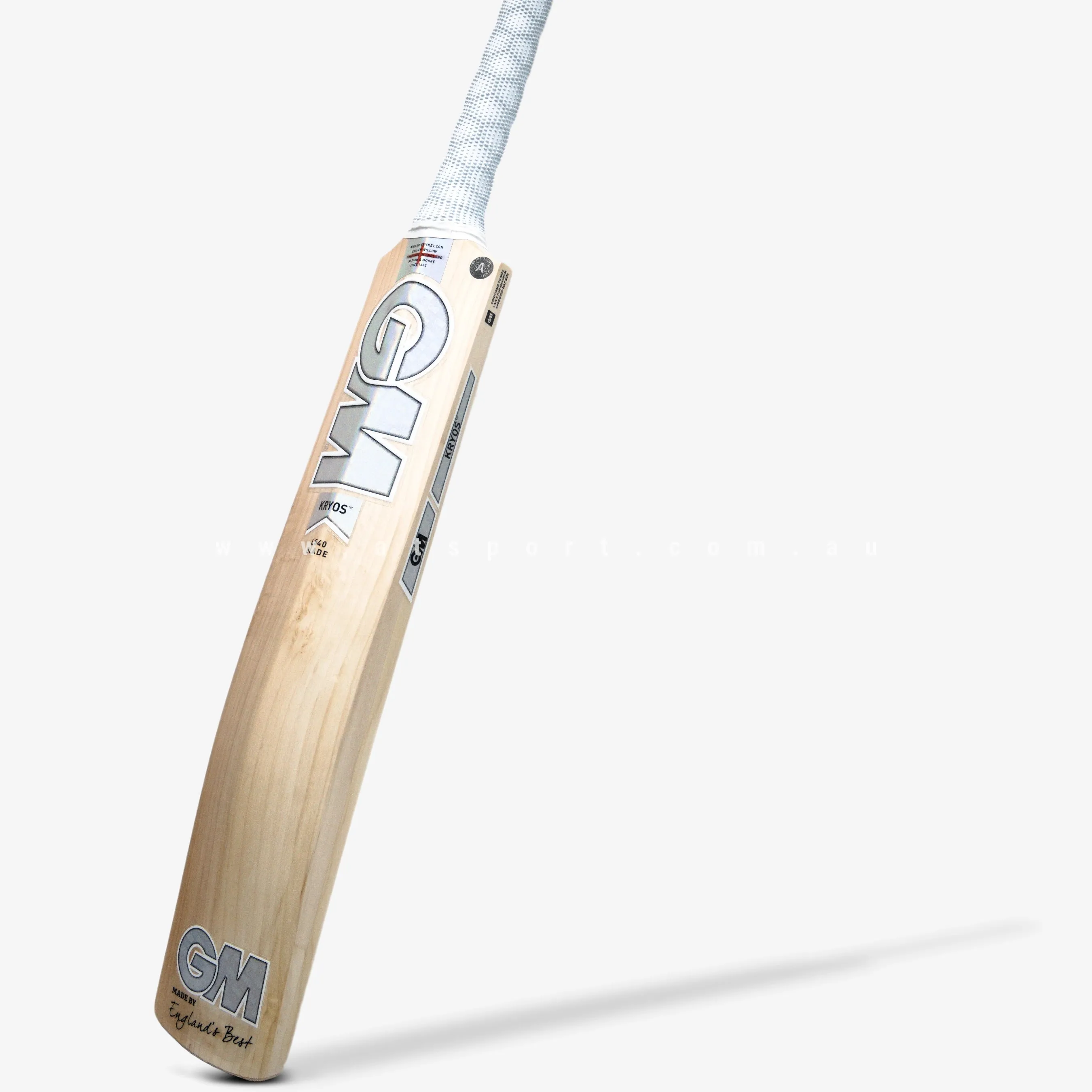 GM Kryos Original DXM TTNOW L540 English Willow Cricket Bat - SH