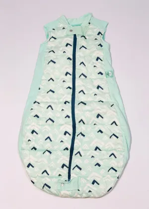 Green 2.5 tog sleeping bag - Size 2-12 months