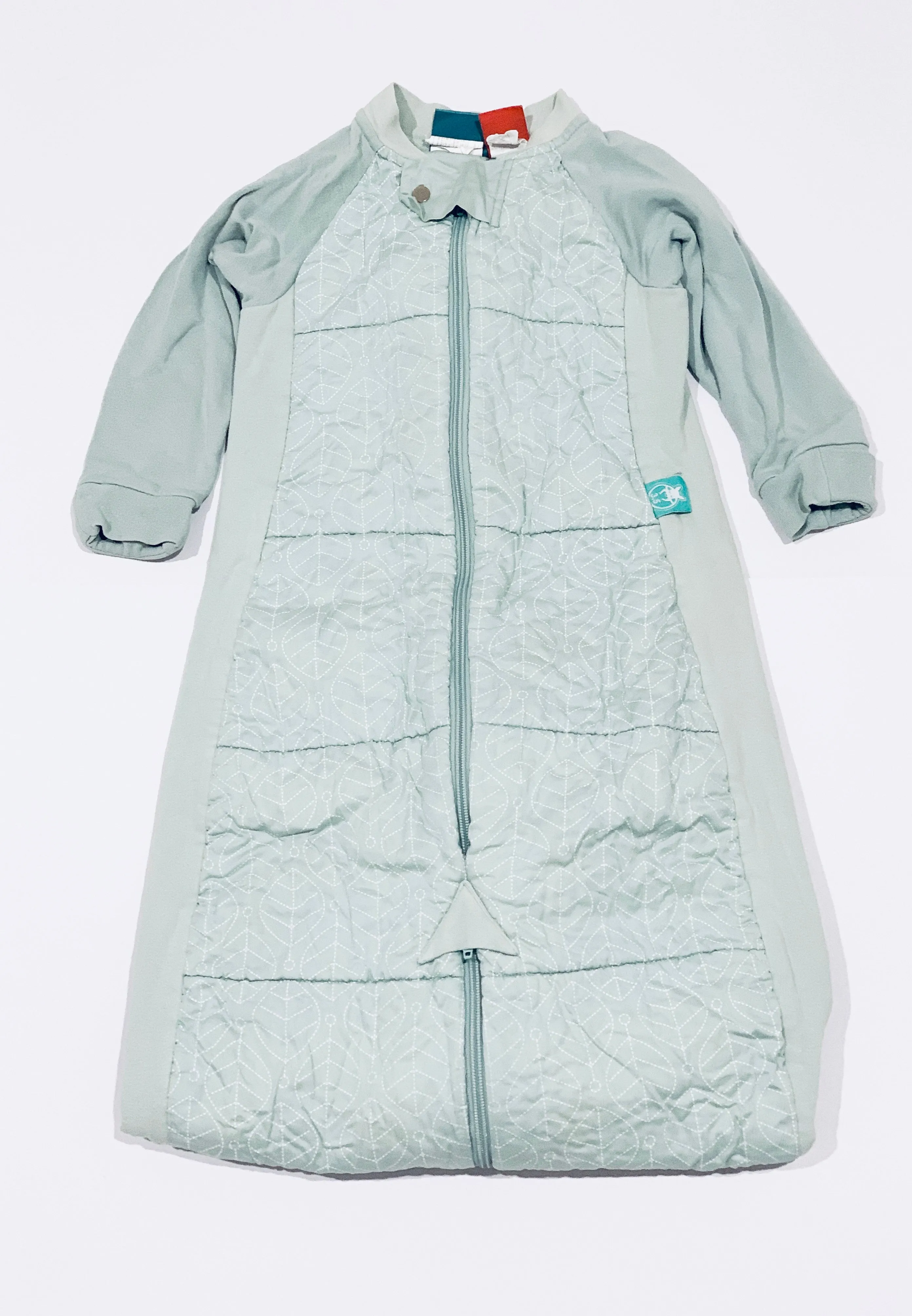 Green 3.5 tog sleep suit bag - Size 12-36 months