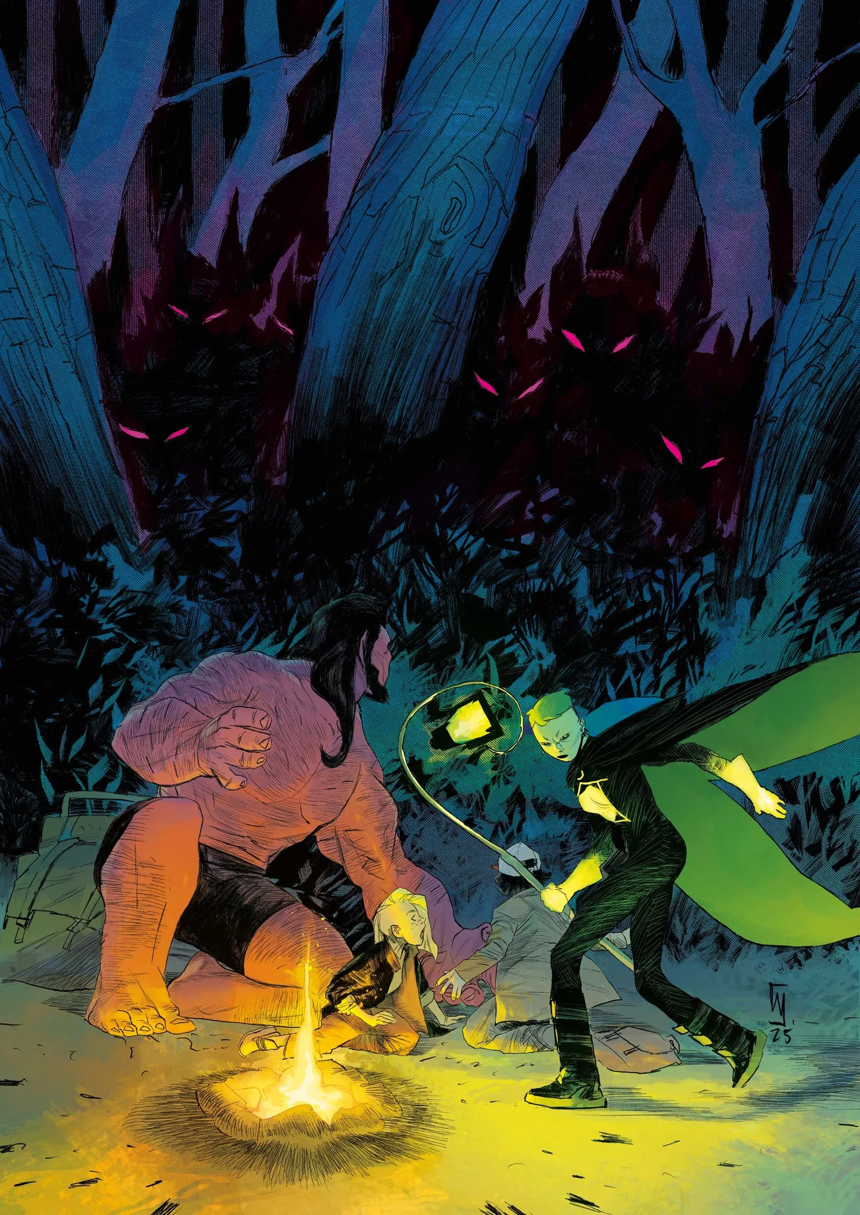 GREEN LANTERN DARK #5 COVER A WERTHER DELL EDERA