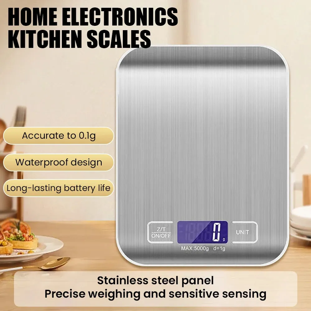 High-Precision 22lb/0.035oz Electronic Kitchen Scale for Baking