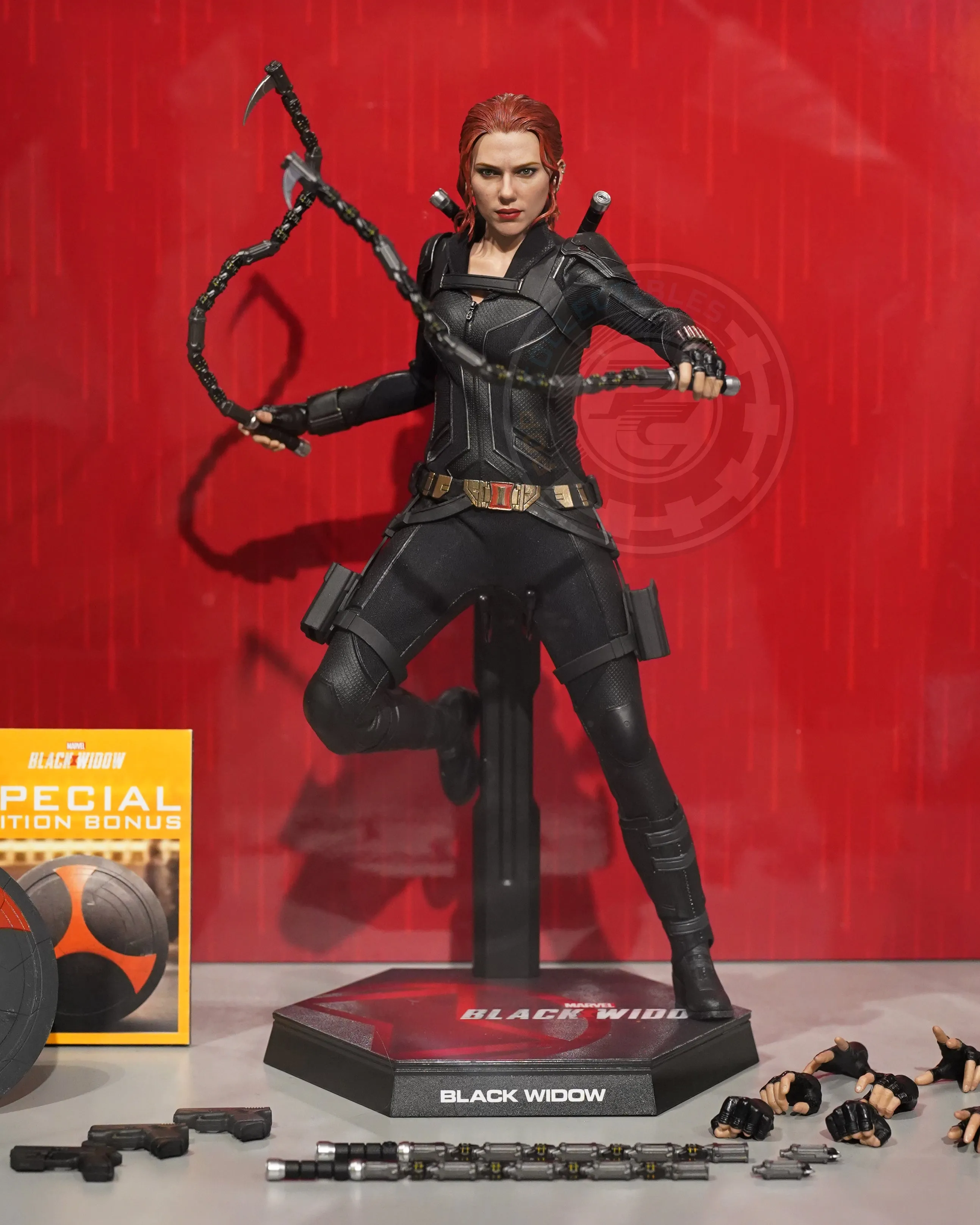 Hot toys MMS603B Black Widow Final Battle Suit Special Edition