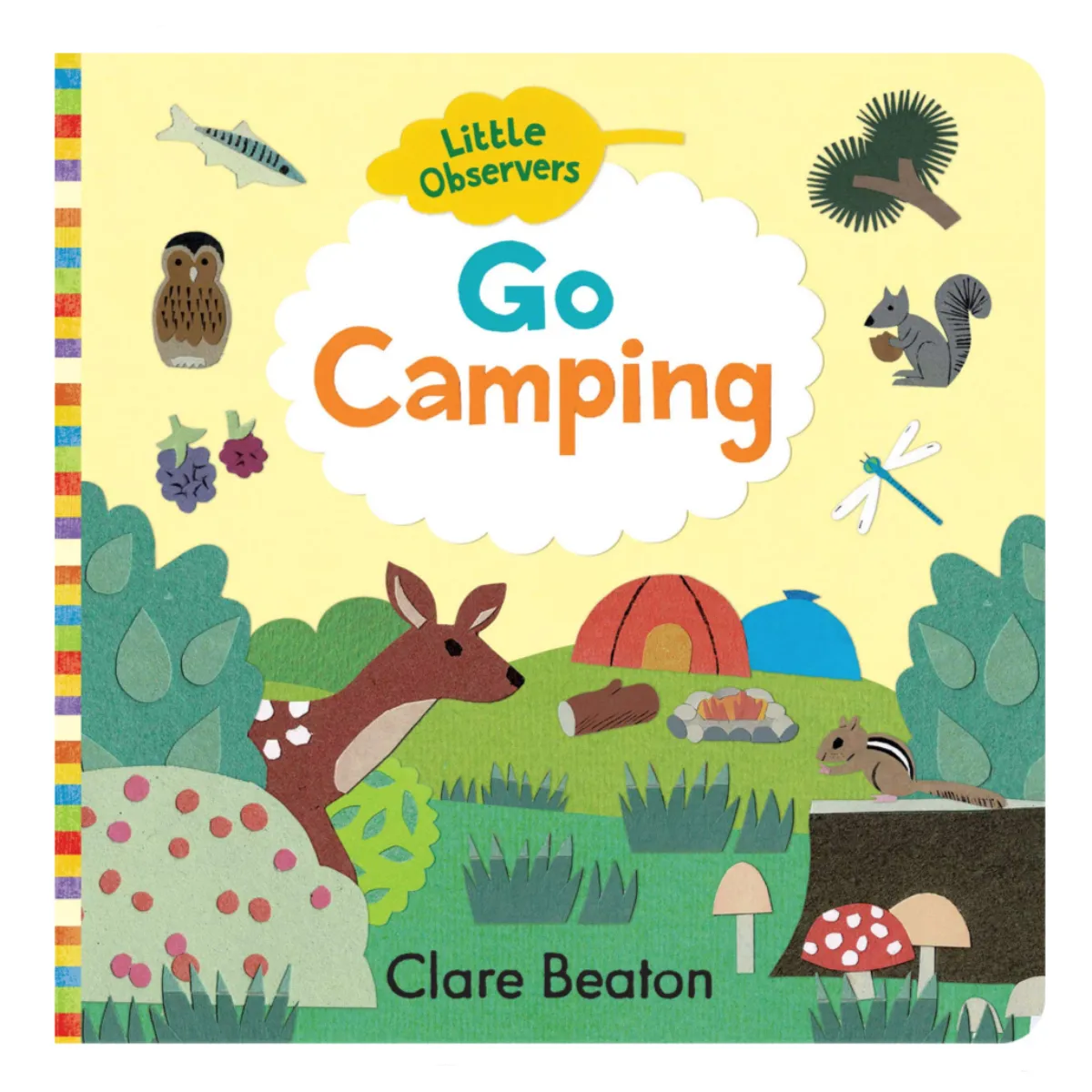 Little Observers: Go Camping - Board Book