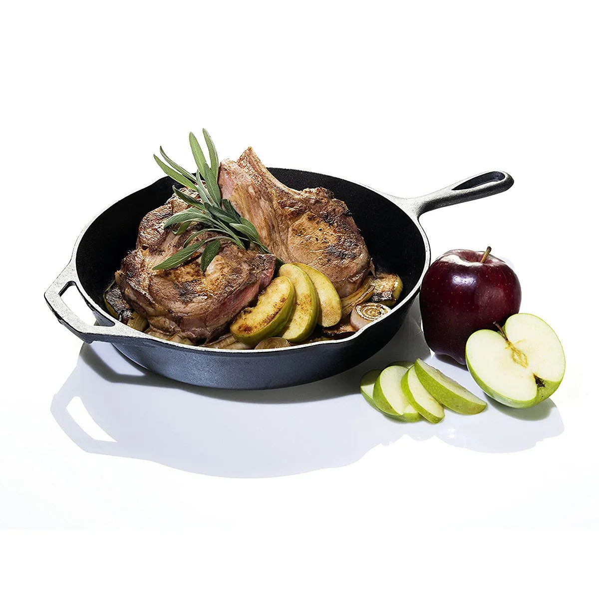 Lodge L10SK3 Cast Iron Skillet, Seasoned, 12"